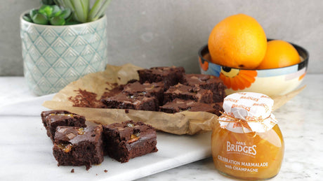 Flourless Chocolate Orange Brownies