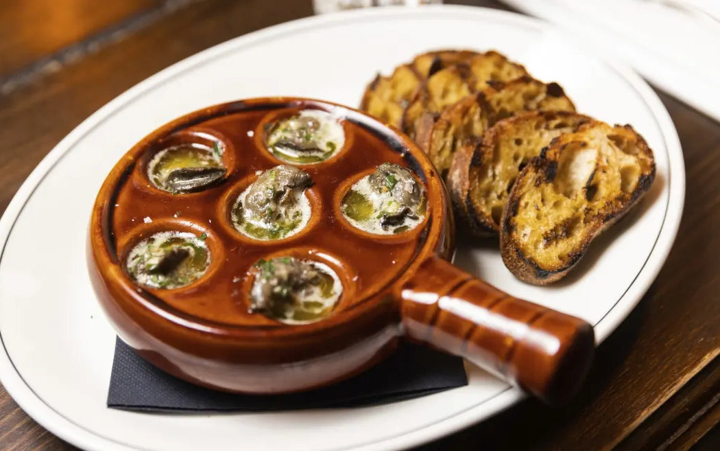 Snails with Walnut Sauce