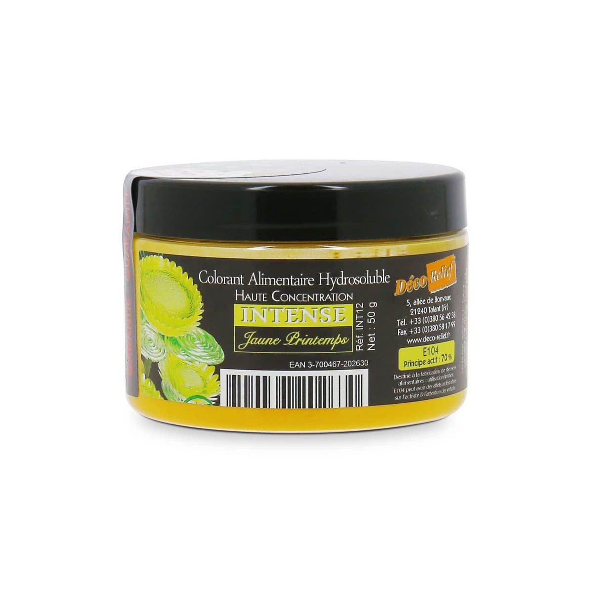 Colorant Intense Hydrosoluble Spring Yellow INT12 50gm