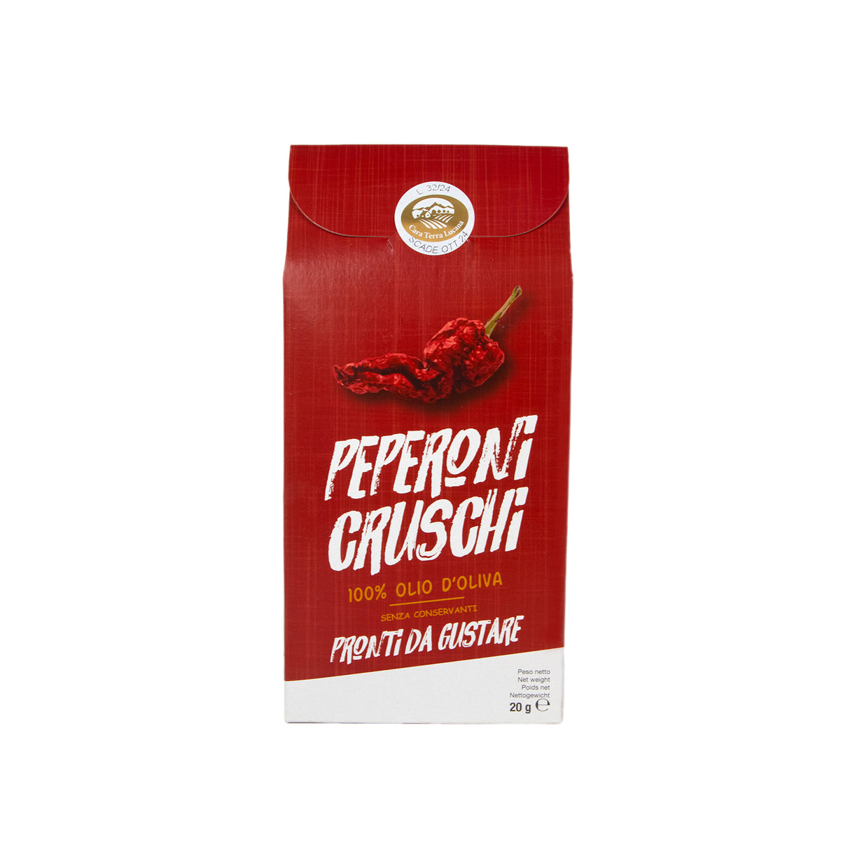 Peperoni Cruschi (Crispy Pepper) 20gm