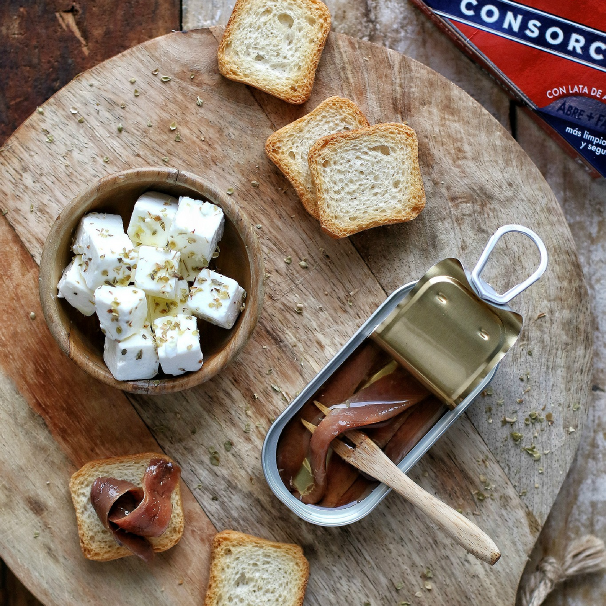 Consorcio Anchovies in Olive Oil