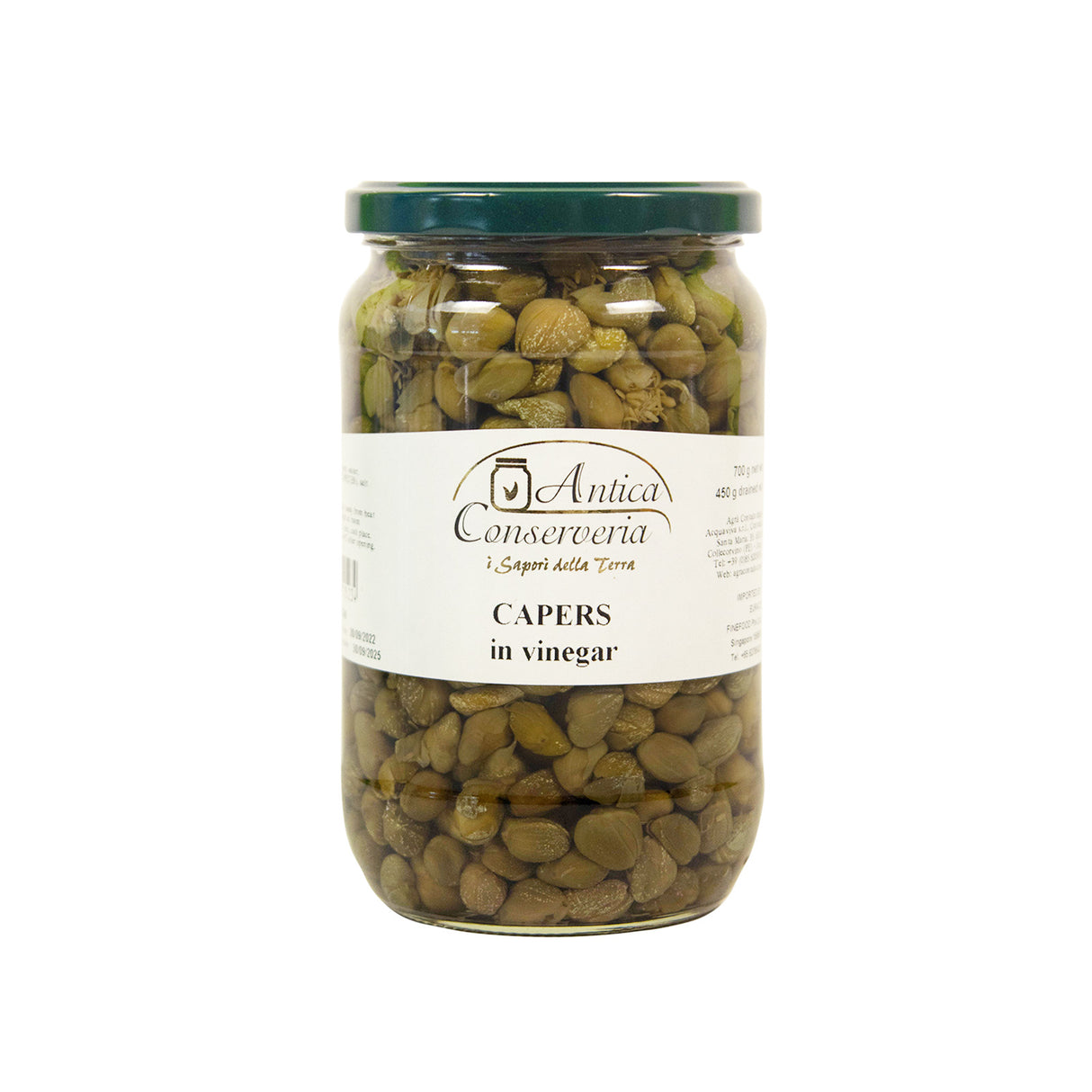 Antica Conserveria Capers in Vinegar