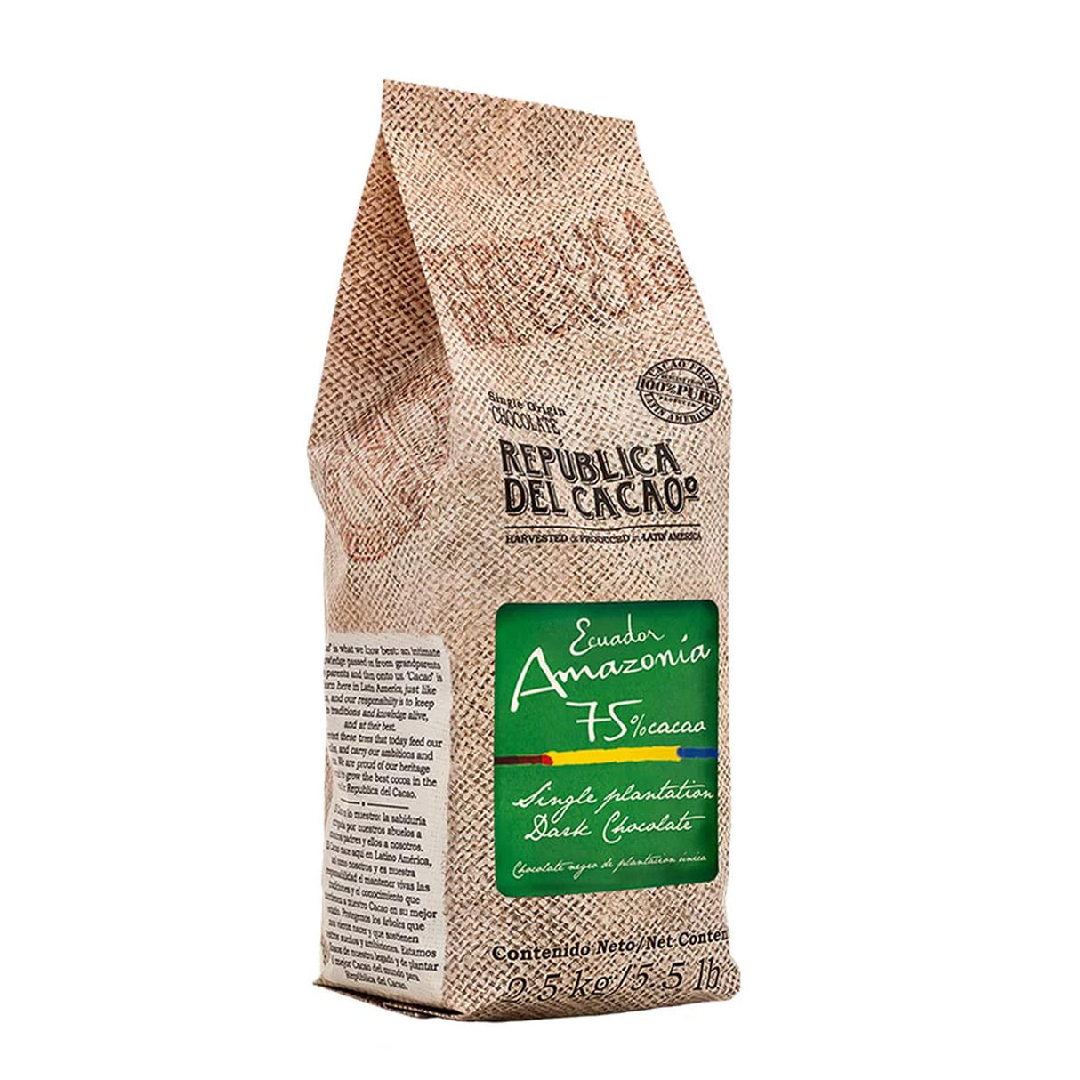 Ecuador Amazonia Dark 75% Cocoa