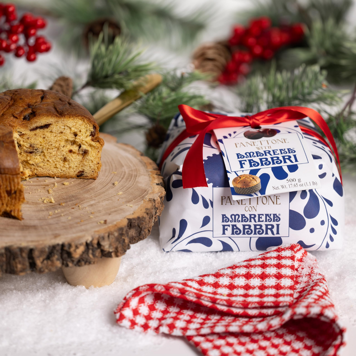 Panettone with Amarena