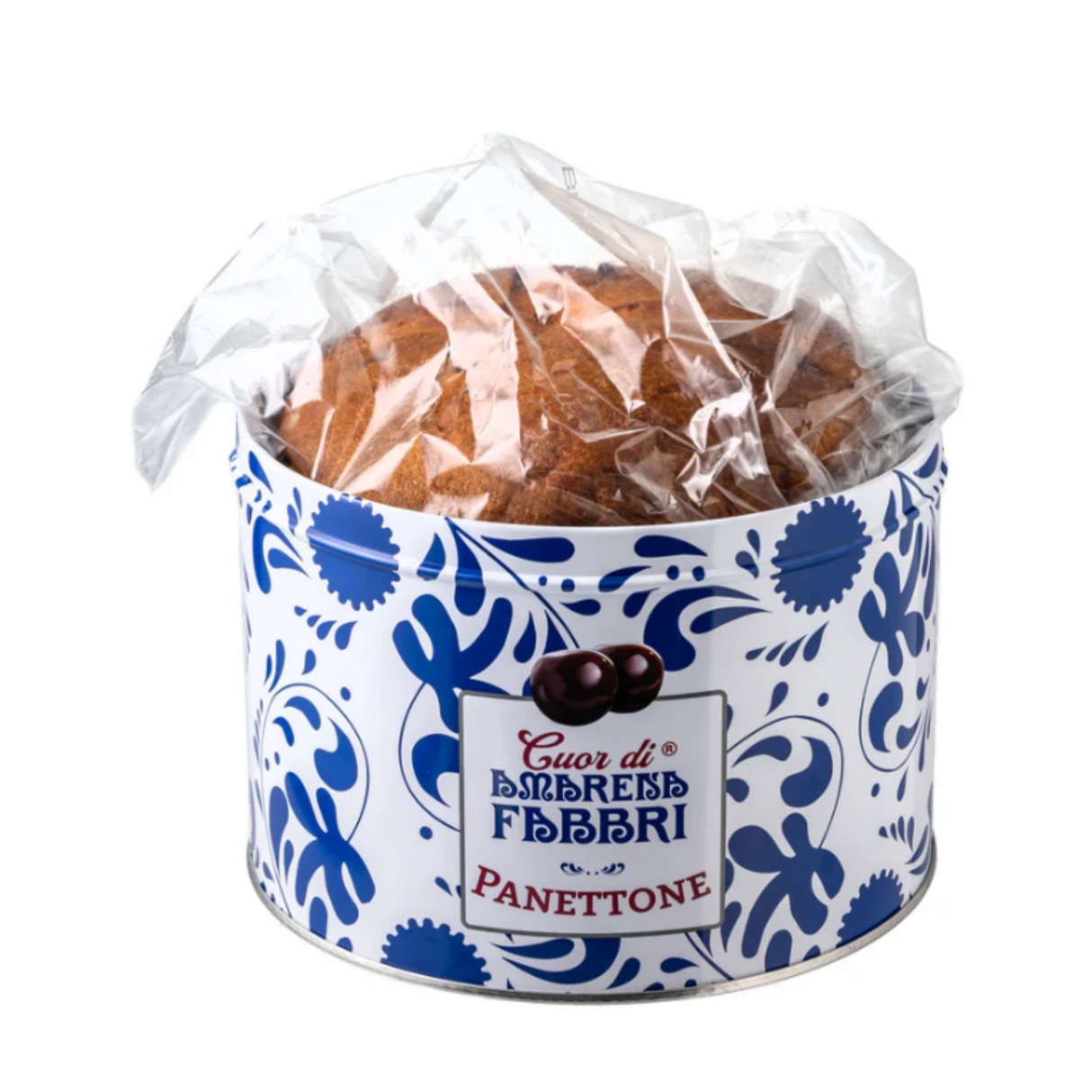 Panettone with Amarena in Tin Box