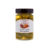 Sweet Whole Green Sicilian Olives (Castelvetrano) 190gm