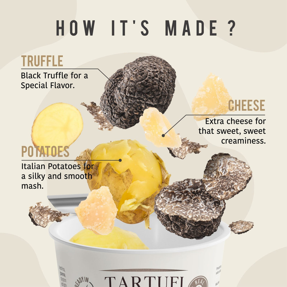 Truffle Instant Cup Truffle Mashed Potatoes