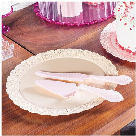 Augustine Medium Platter Pink