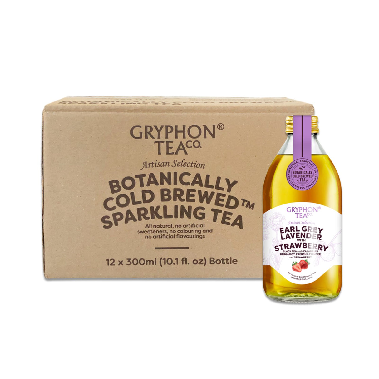 Sparkling Tea Earl Grey Lavendar Strawberry