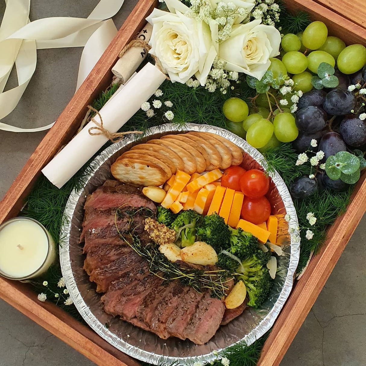 Australian Marbled Beef Ribeye/Cuberoll Portion