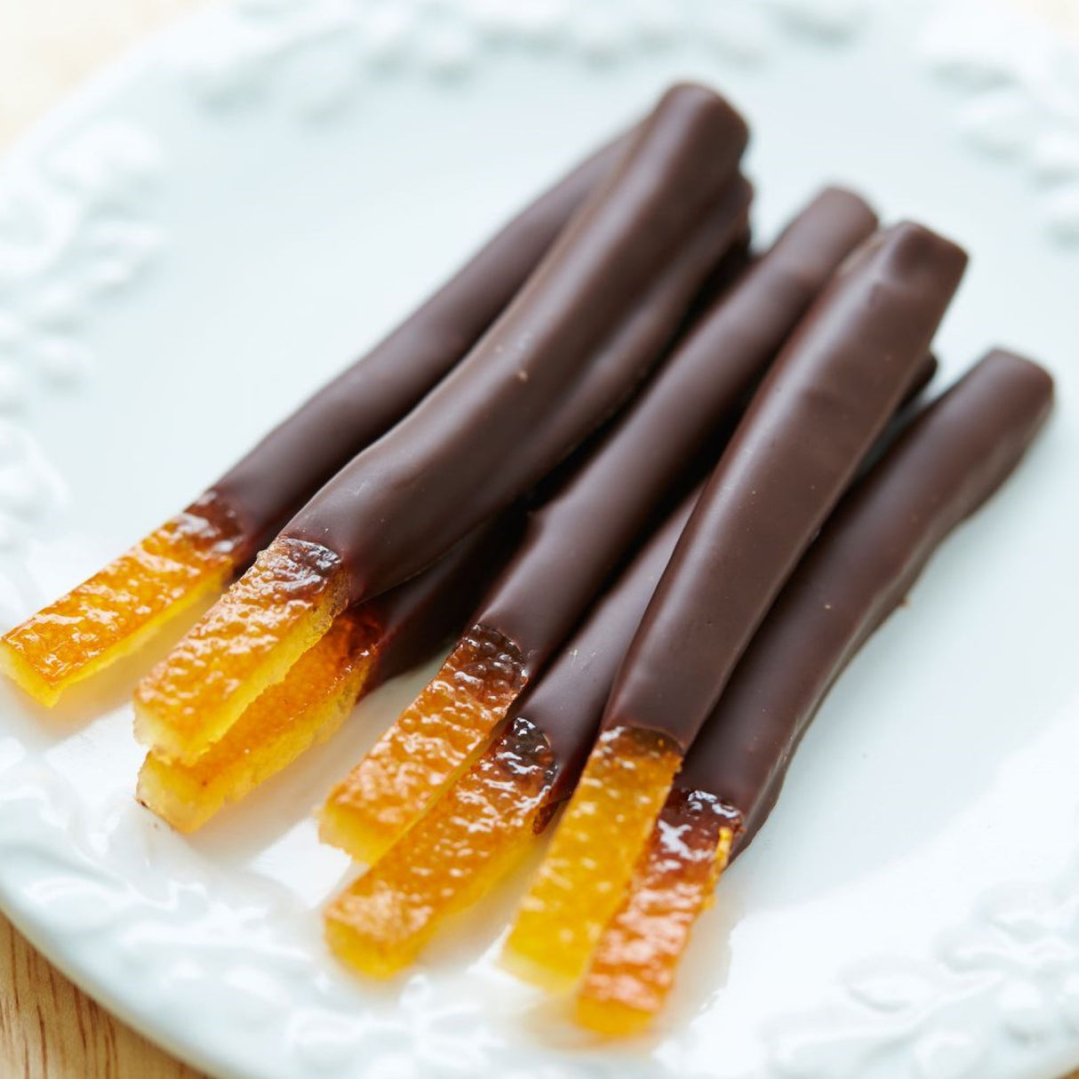 Candied Orange Peel Strips 