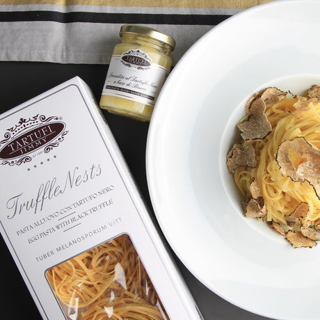 Black Truffle Nests Egg Pasta